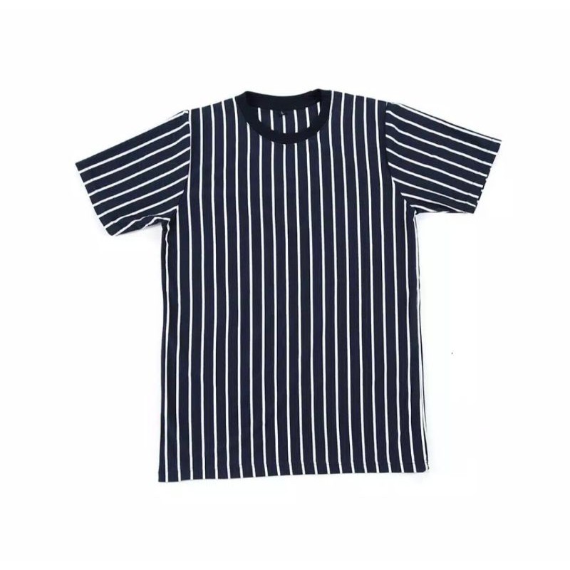 kaos stripe vertikal/kaos salur vertikal