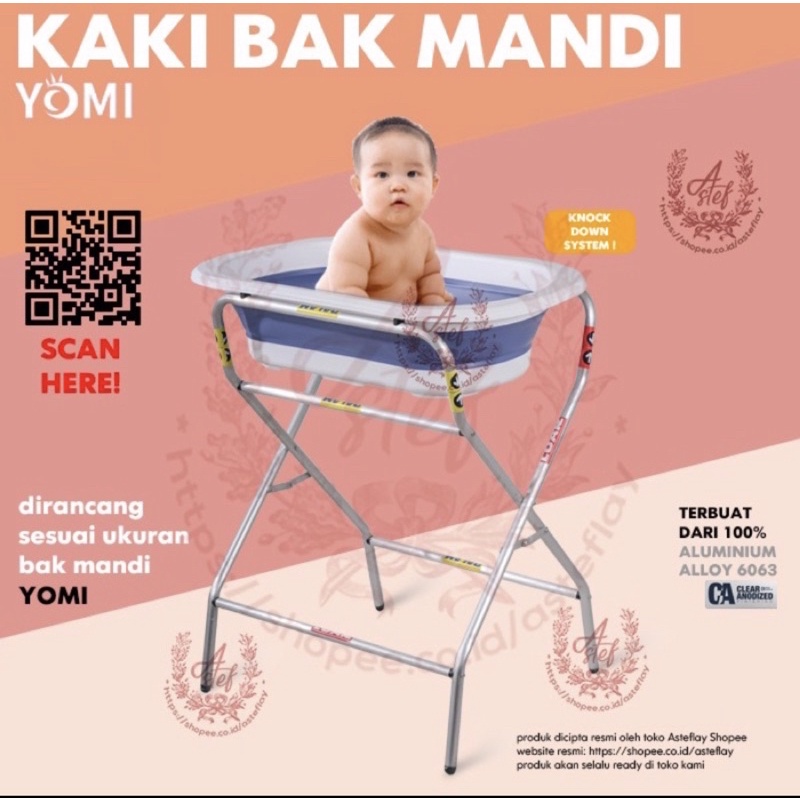 Kaki bak mandi Yomi