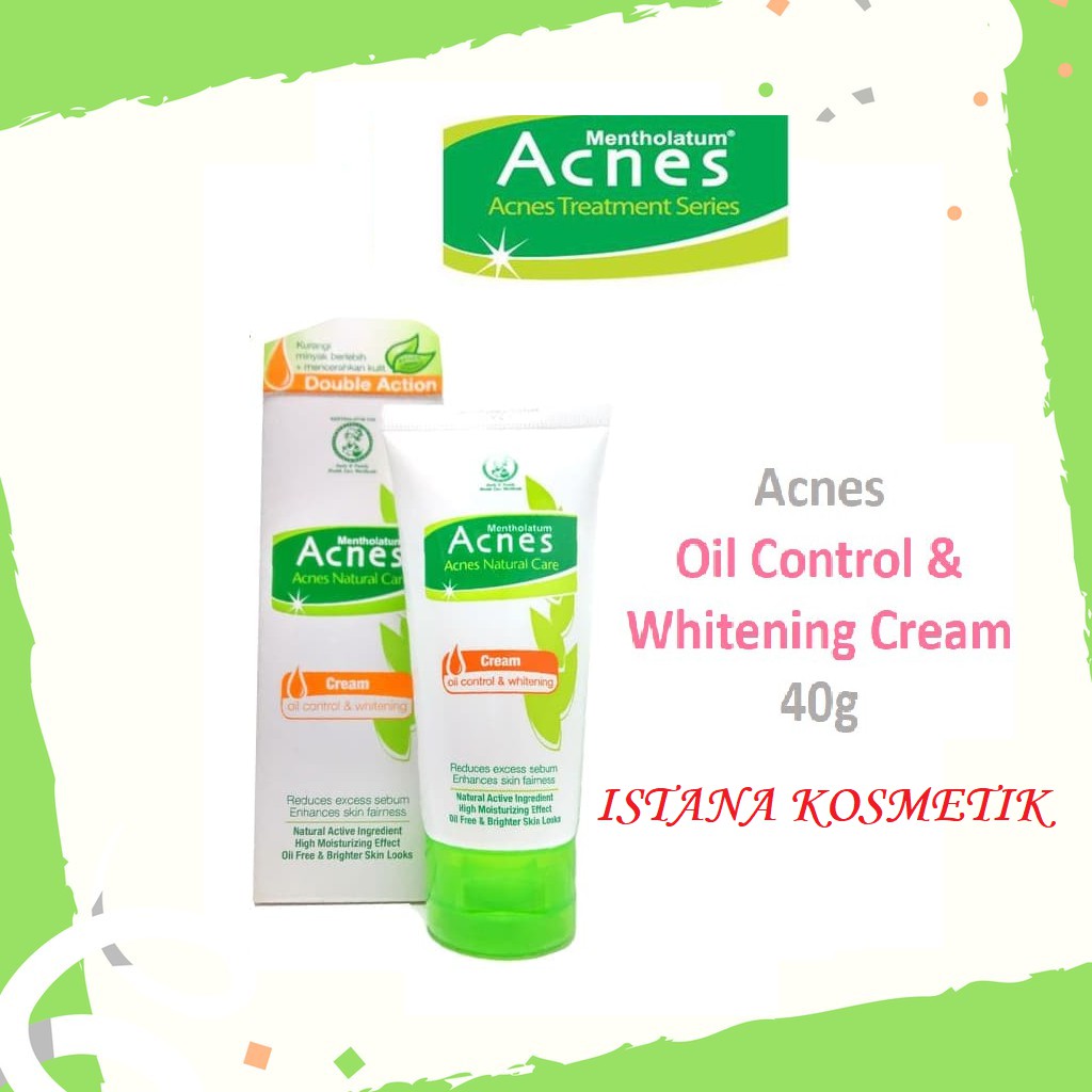 acnes cream oil control & whitening harga