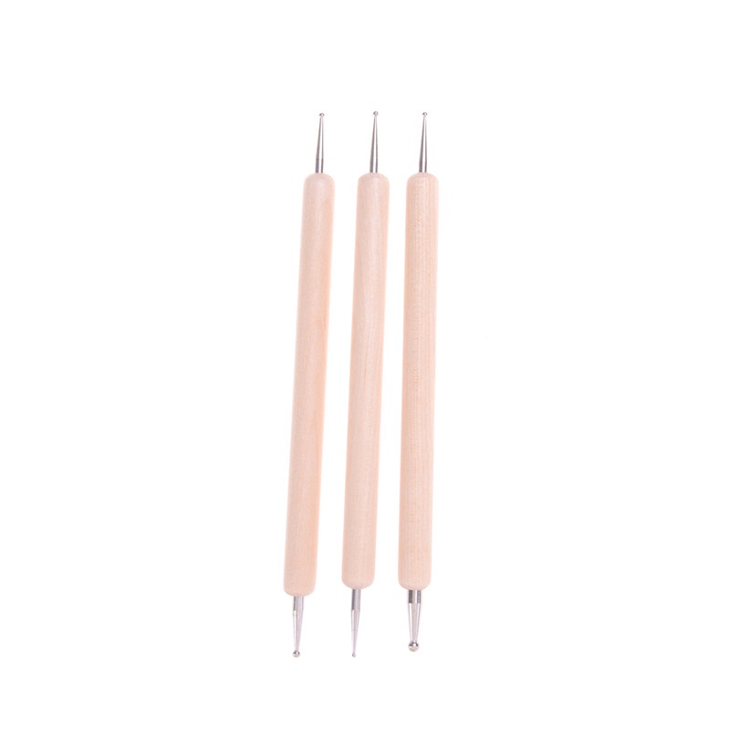 Deid 3pcs / Set Pen Stylus Untuk Emboss Tanah Liat