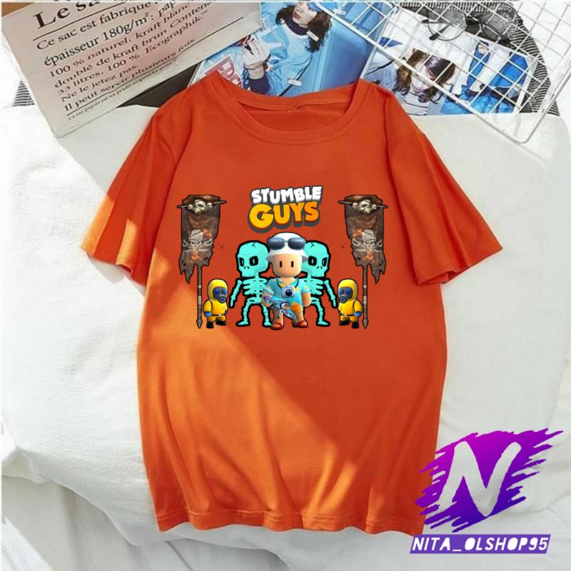 baju anak kaos anak stumble guys terlaris