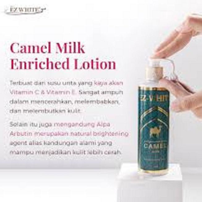 Gaya Ez White Camel Milk Body Lotion 250Ml Original Bpom - Ez White Camel Bagus