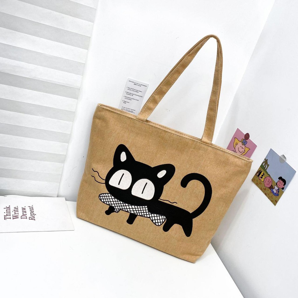 AZ Tas Tote Bag Tas Karakter Wanita Import