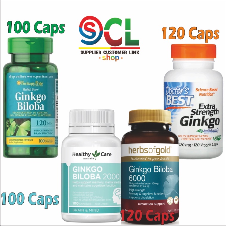 Healthy Care Ginkgo Biloba || Puritan Ginkgo Biloba Standardized Extract