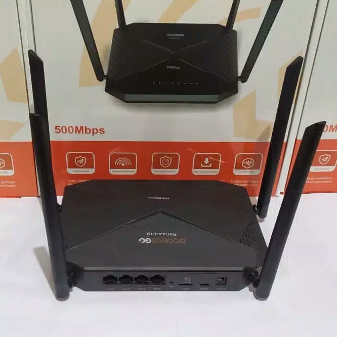PROMO MODEM ROUTER WIFI ACCESSGO R4G4A-01B 4G LTE UNLOCK ALL OPERATOR