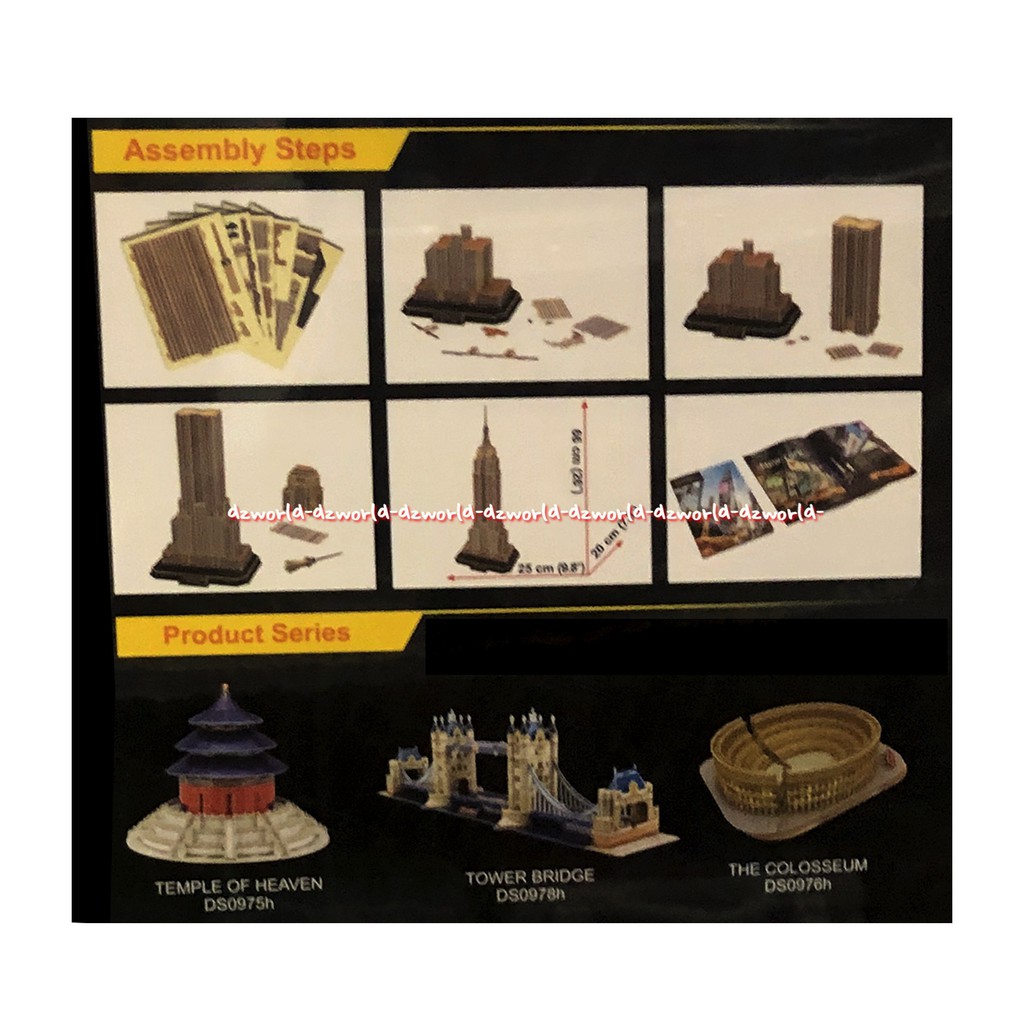 National Geographic Barcelona Sgrada Familia Puzzle 3D