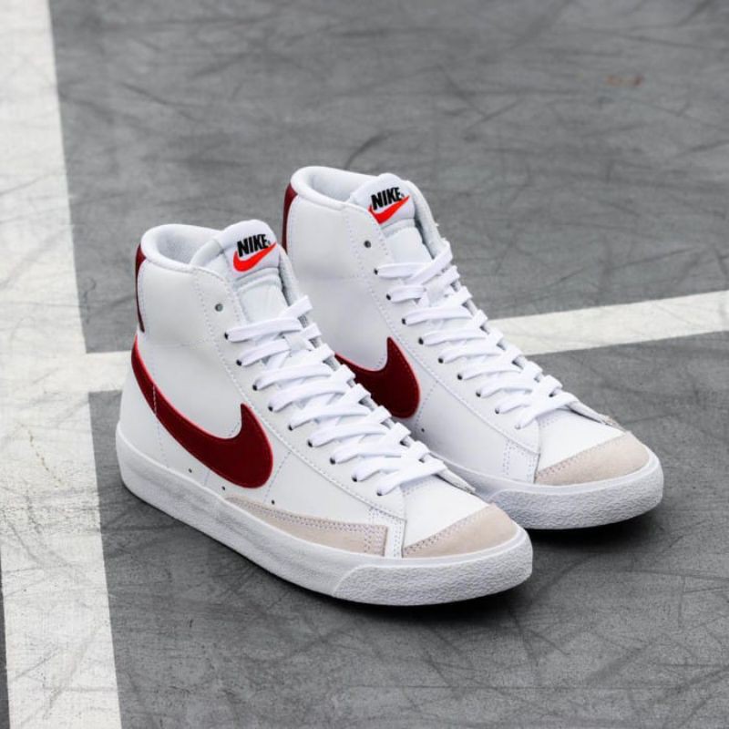 ORIGINAL, NIKE BLAZER MID WHITE MAROON