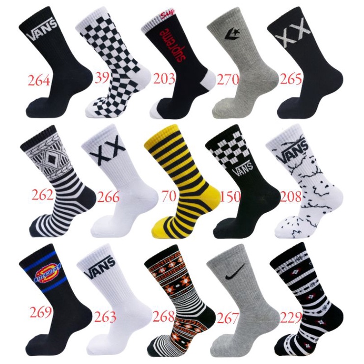 Kaos kaki skate oldschool bebas pilih motif/Kaos kaki old school-1