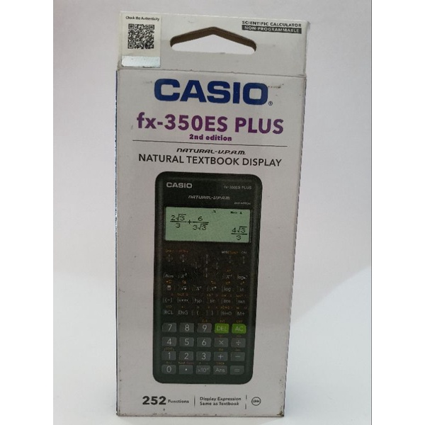 

kalkulator scientific casio fx350es plus