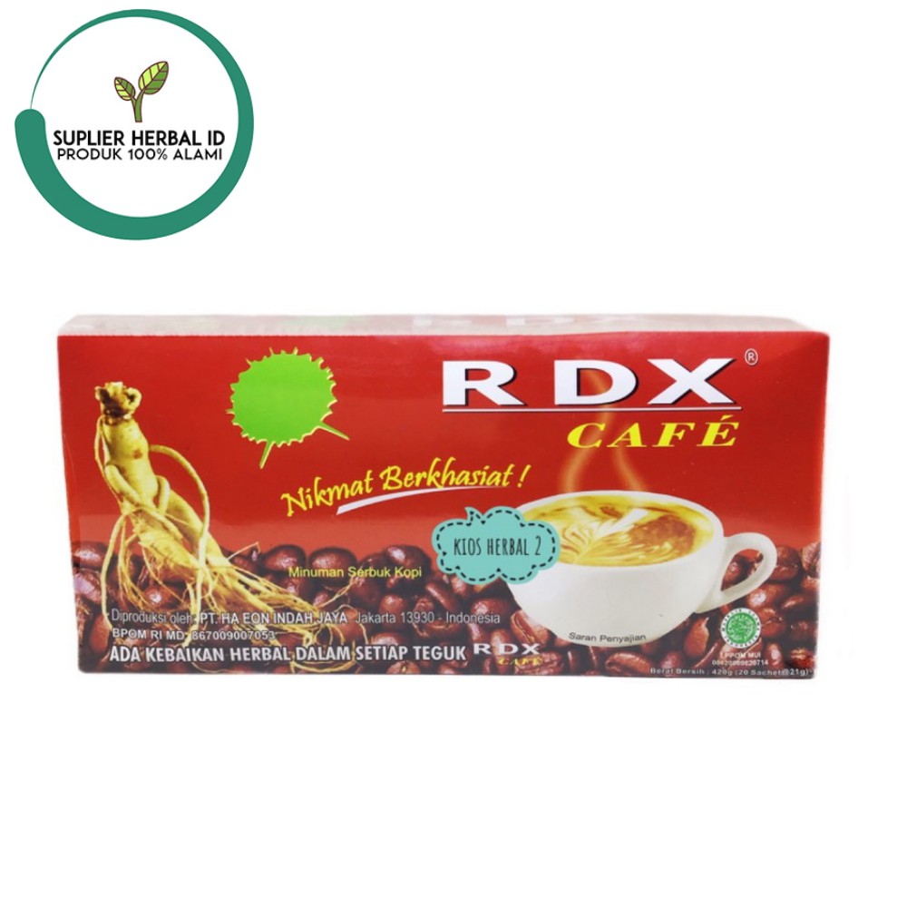 

Kopi RDX Cafe - Kesehatan - Herbal - Kopi - Halal