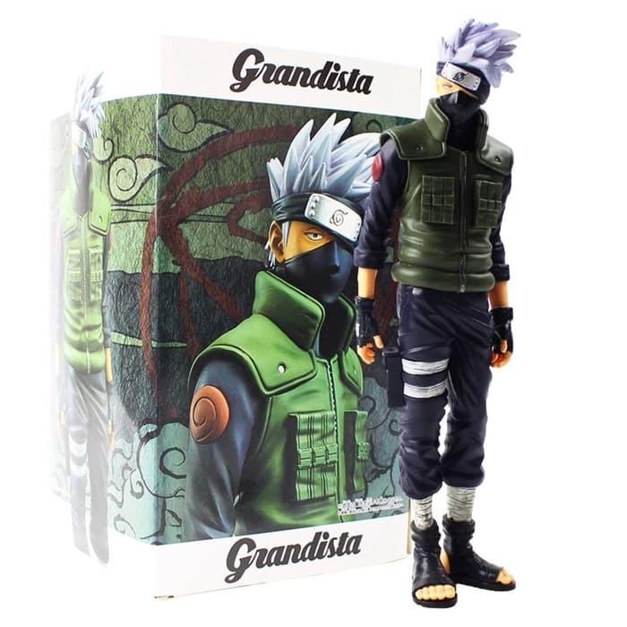 Action Figure Naruto Sasuke Kakashi Grandista