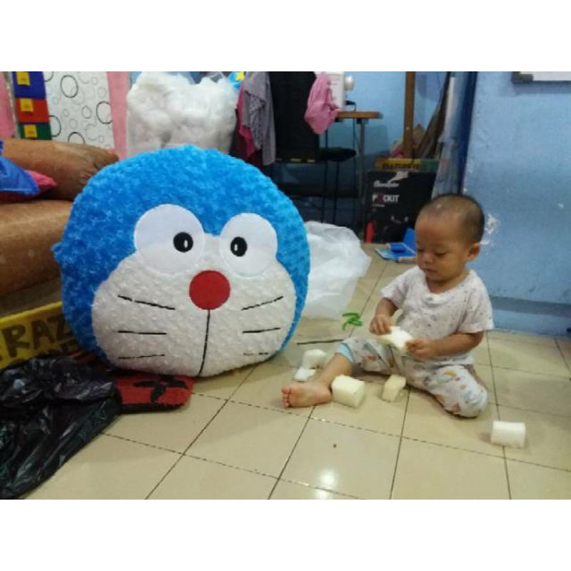 0BintangMurni Bantal DORAEMON Besar Jumbo Super