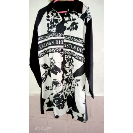 KEMEJA TUNIK IMPORT CRISTIAN DIOR