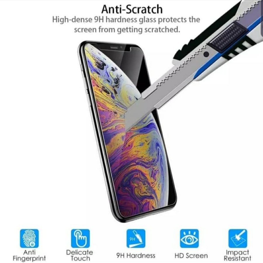 Tempered Glass iPhone 13 Mini Pro Max Anti Gores Kaca Screen Guard 9H 2.5D 0.3mm Bening