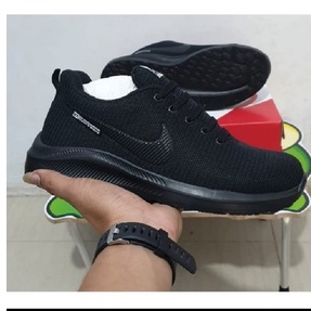SEPATU SEKOLAH ANAK HITAM POLOS NIKE PRIA WANITA SIZE 33-40
