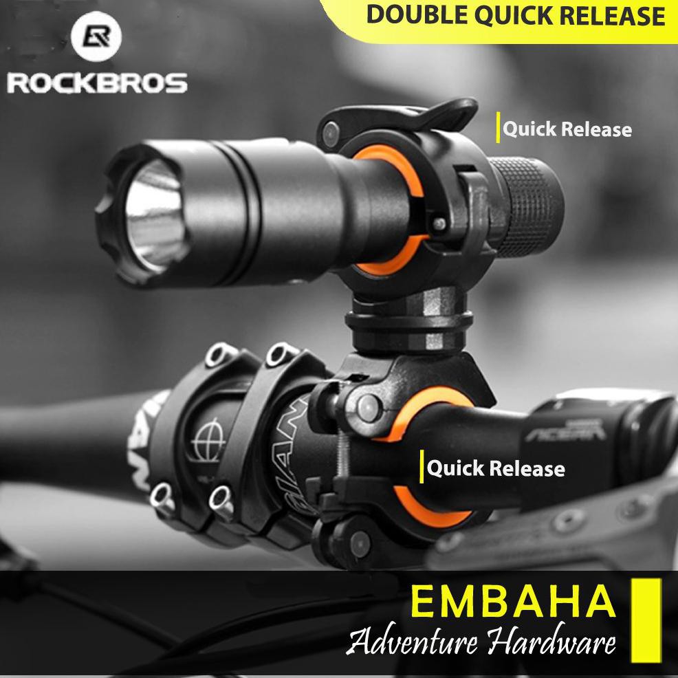 Bracket Senter Sepeda Rockbros