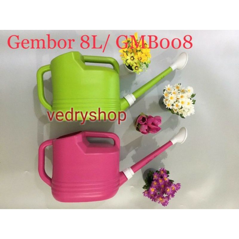 teko alat siraman / penyiram tanaman bunga 8 liter plastik tebal