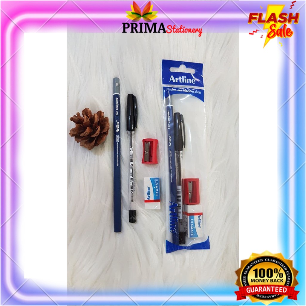 

[SET] PAKET UJIAN ARTLINE PS-10 (ISI PENSIL, PULPEN, PENGHAPUS, RAUTAN)