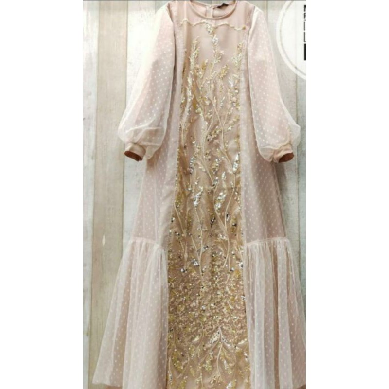 OZIAS DRESS DOT TILE DRESS MUSLIM