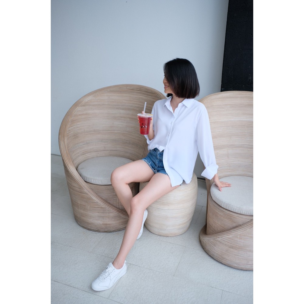 Kadaka T-0298 Simple Long Sleeve Shirt