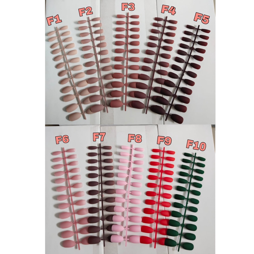 KUKU PALSU/KUKU PALSU MATTE/ KUKU PALSU 12PASANG