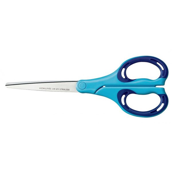 

Kokuyo Scissors Airofit Wide Handle Long Blade Blue