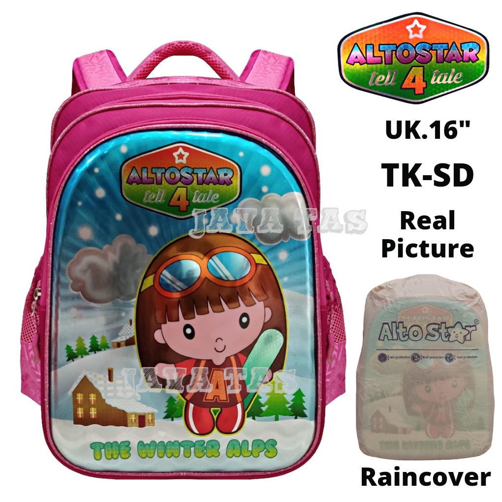 Tas Anak ALTO STAR ORIGINAL FANTA Tas Anak Sekolah TK / SD Tas Anak Perempuan Material Premium Anti 