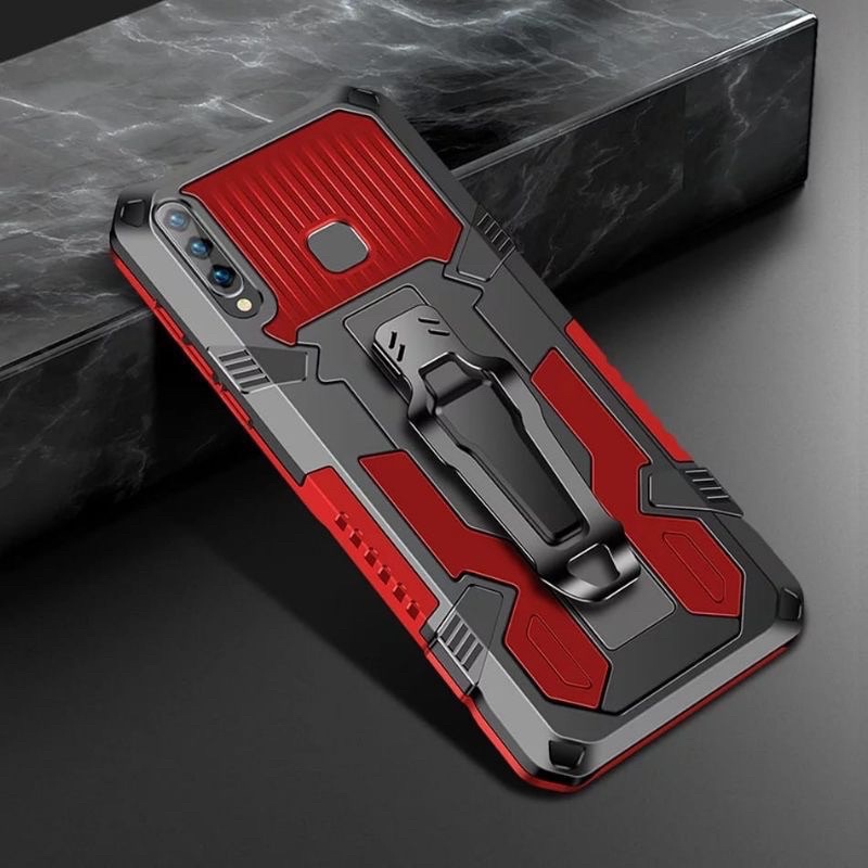 Hard Case Vivo Y22 Y35 Y16 Y11 Y12 Y12i Y12s Y15 Y15s Y17 Y19 Y20 Y20i Y20s Y21 Y21s Case i-crystal Standing Robot