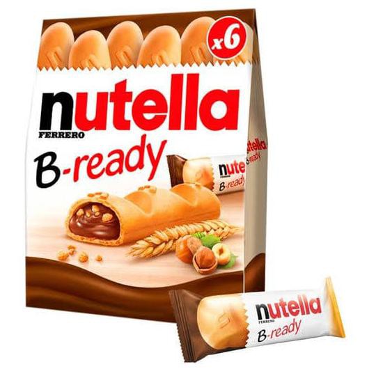 

NUTELLA B-READY ISI 6 PCS BREADY FERRERO (MADE IN GERMANY)