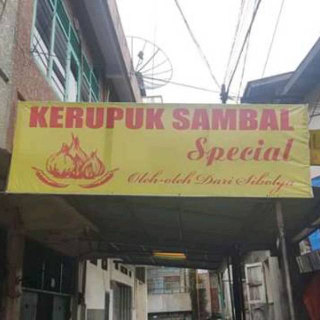 

Kerupuk sambal Spesial khas Sibolga