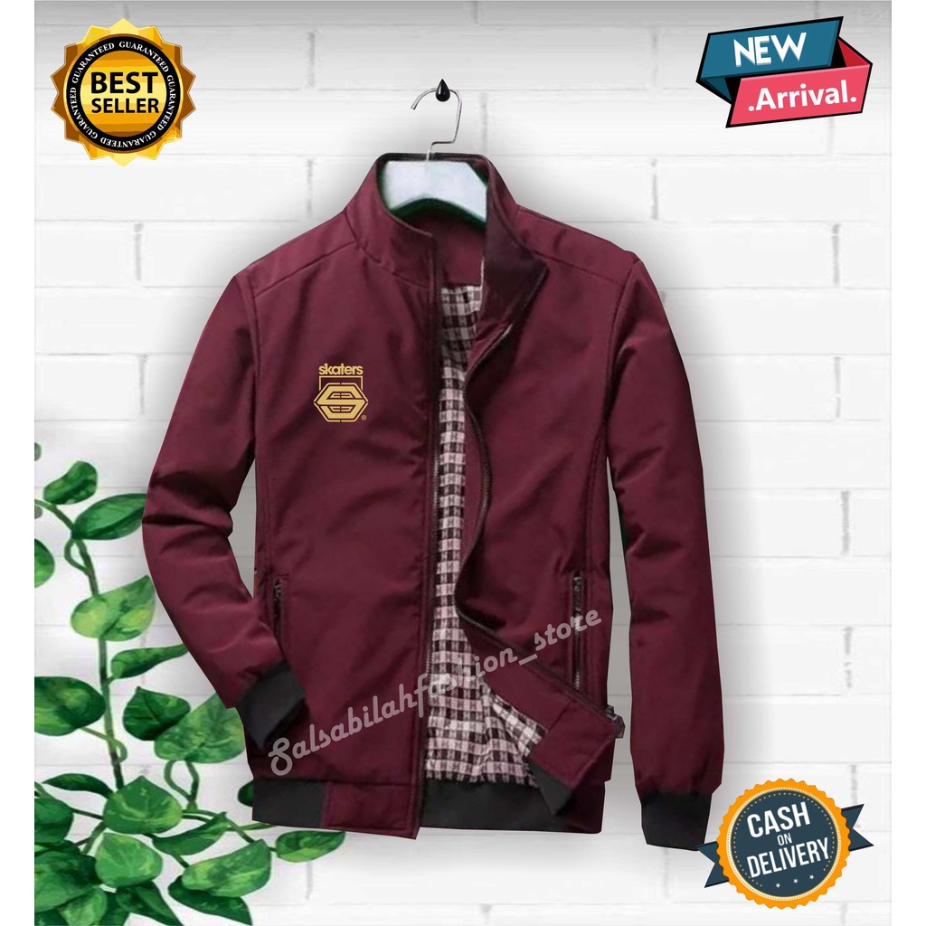 JAKET HARINGTON  SKATERTASLAN ANTI AIR PRIA ECKLUSIVE