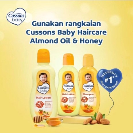 CUSSONS HAIR LOTION / MINYAK RAMBUT CUSSONS BABY / BELLASHOPJKT