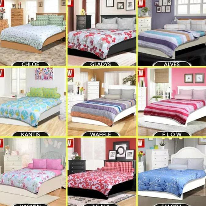 SPREI MY LOVE MYLOVE KING 180 X 200 TINGGI 30