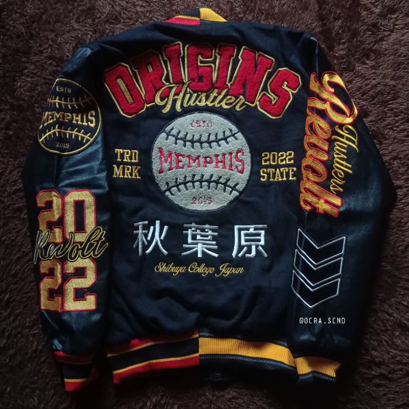 VARSITY JACKET MEMPHIS - REVOLT