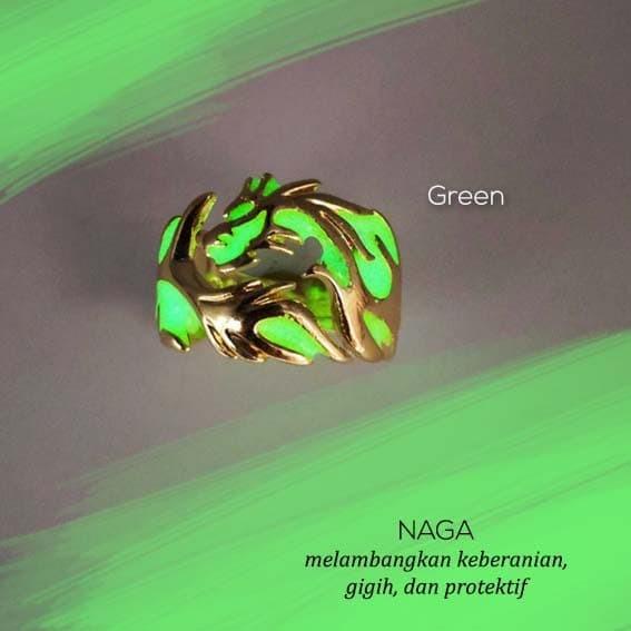 Elisaya/ Cincin Protection Dragon (Glow In The Dark) (Cb22)