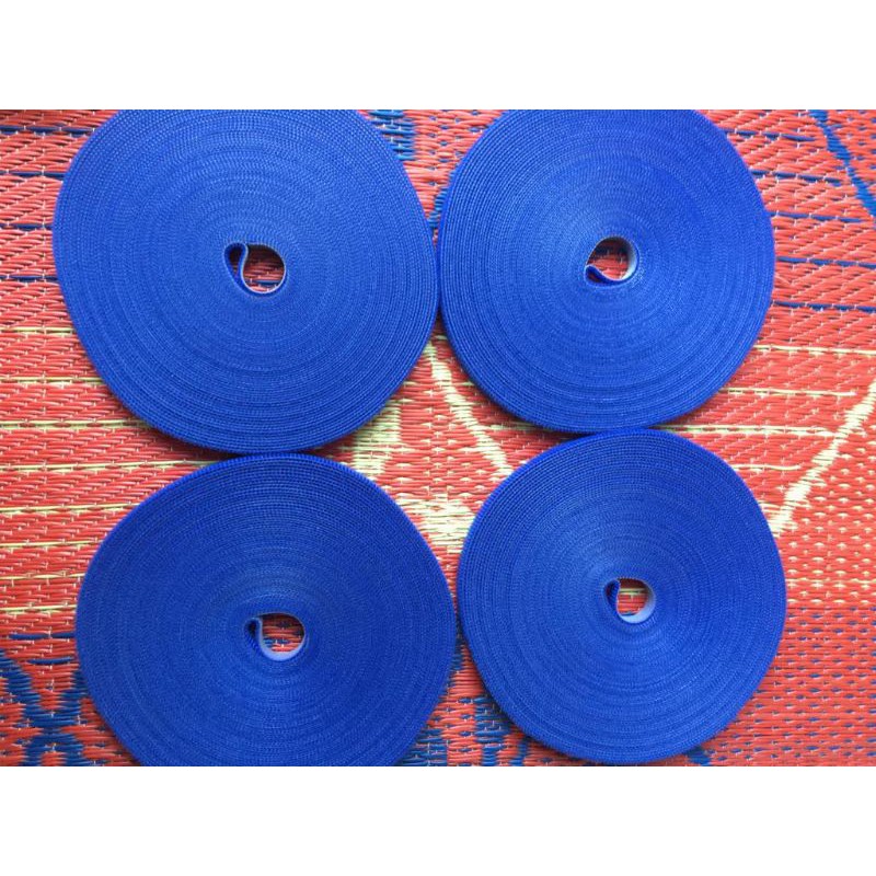 Velcro Magic Tape Kabel 20 M Tebal 1 Cm -Biru