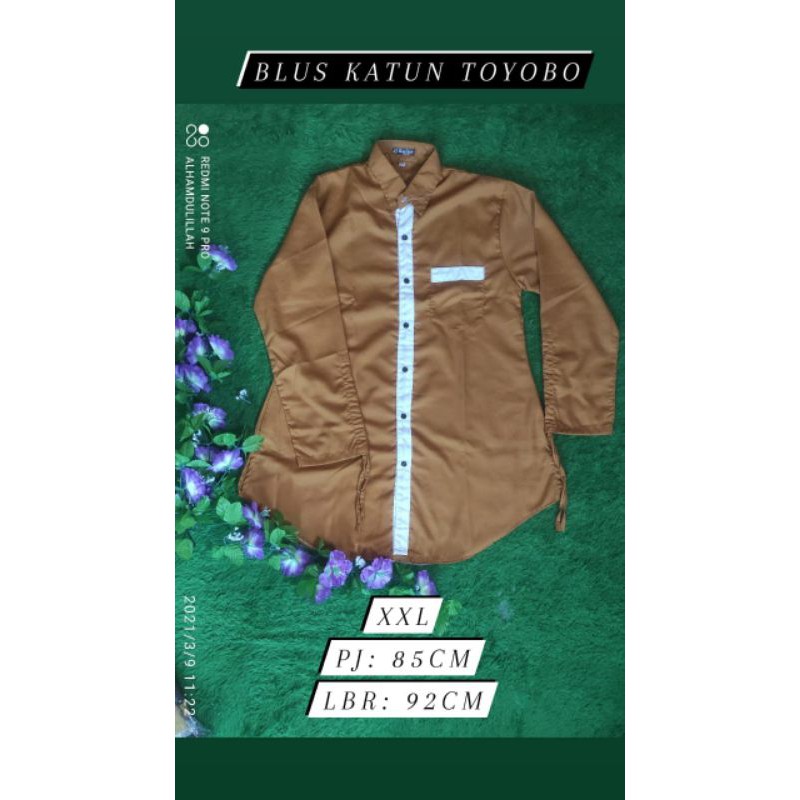 blous baju santri