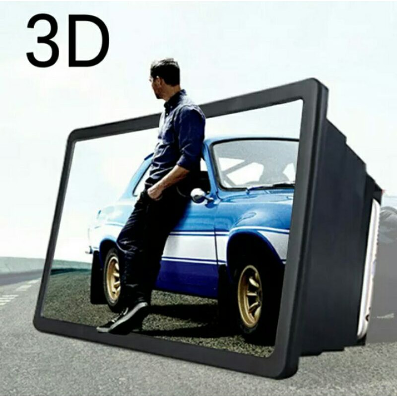 MINI BIOSKOP 3D Buat HandphoneMu Seperti Bioskop | Enlarged Screen Pembesar Layar Mini Proyektor 3D Kaca HP Big Screen Gadget