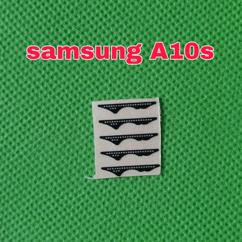 penutup lubang speaker atas lcd samsung A10s a107