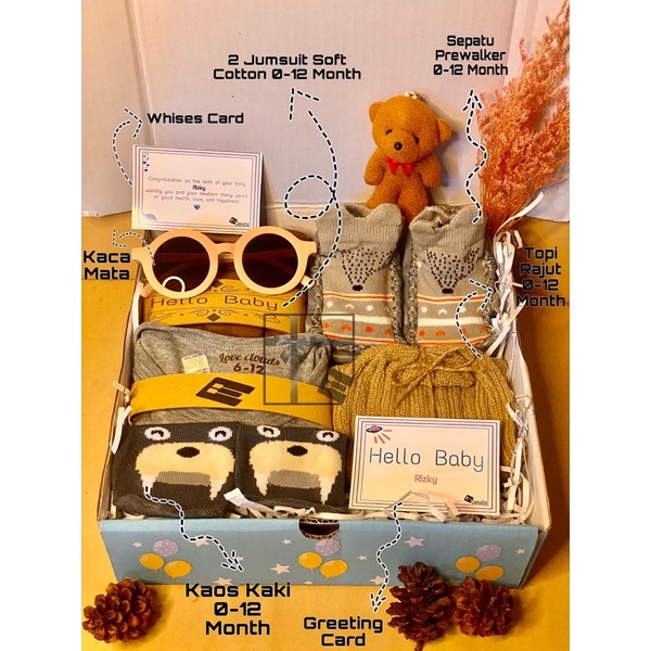 Hampers Baby Boy Hampers Newborn Hamper Kado Lahiran