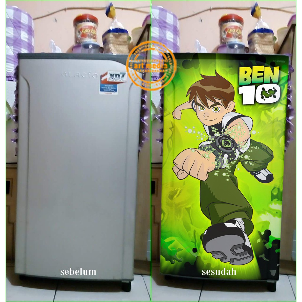 STIKER KULKAS BEN 10