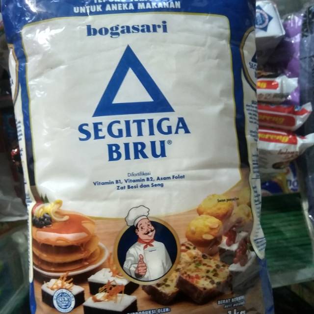 

SEGITIGA BIRU, Premium Tepung Terigu 1 Kg