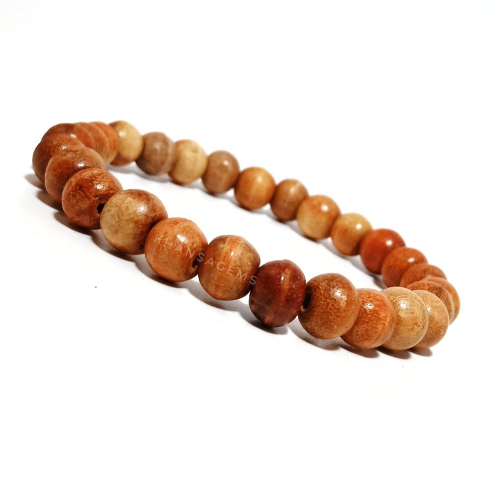 GELANG KAYU SECANG 8MM ELASTIS