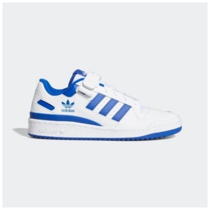 Sepatu Adidas Forum 84 OG Low white blue Men Shoes Original