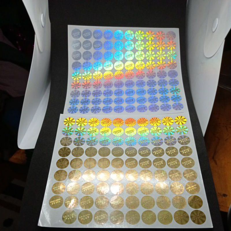 

Stiker Hologram Original Plus