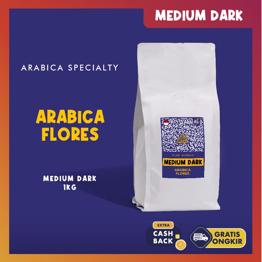 

Espresso Single Based 1kg Arabika Flores | Es Kopi Susu Arabica