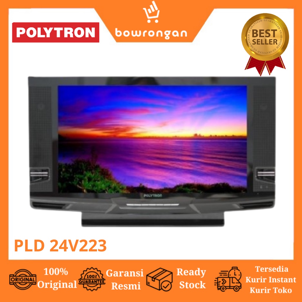 Polytron LED Digital TV 24 Inch DVB-T2 PLD 24V223 PLD24V223