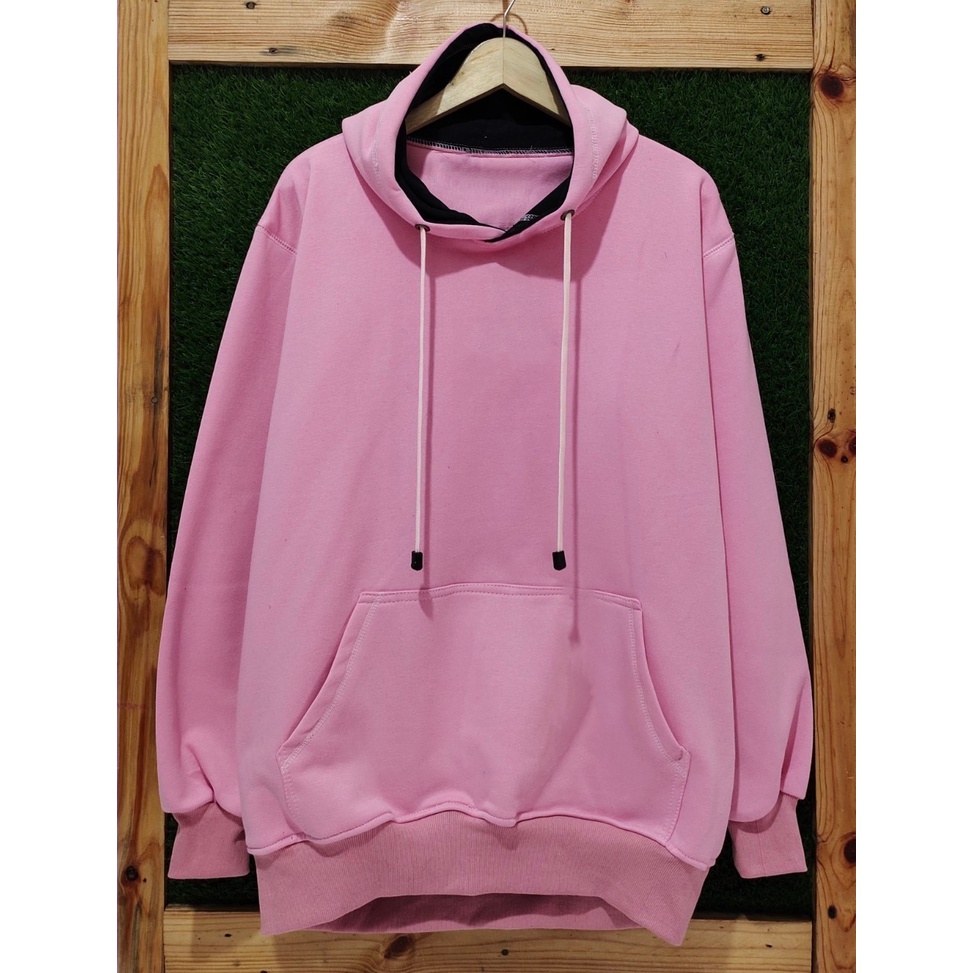 Sweater Pria Polosan Original Distro Bandung Jaket Cowok Cwek Terbaru Switer Pria Wanita Oversize ABU MUDA