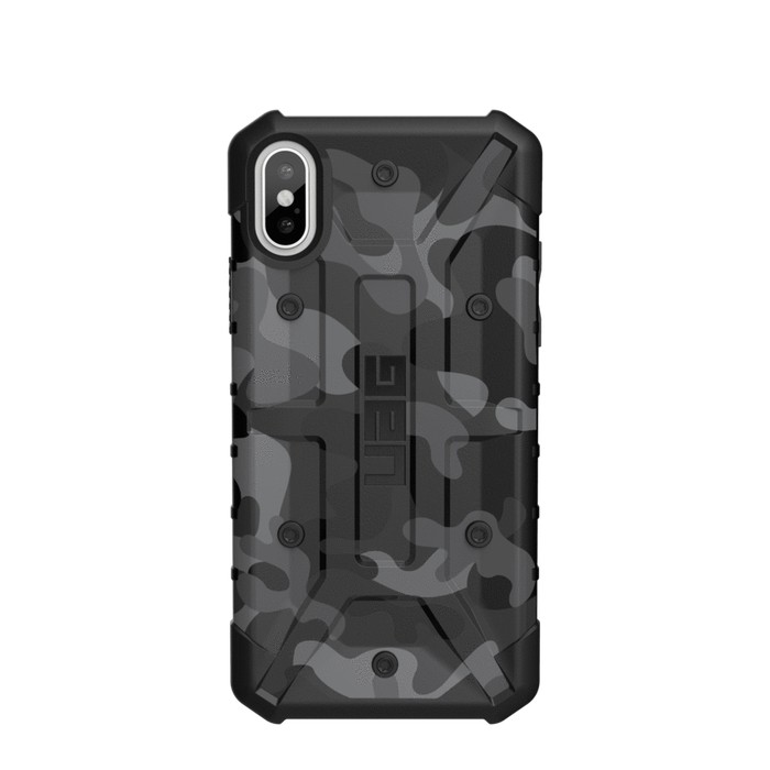 "UAG iPhone X Case UAG Pathfinder Camo - Midnight Black"