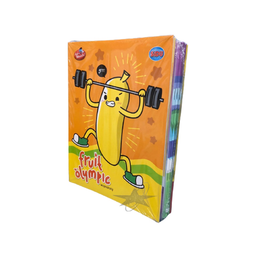 

Sidu (Sinar Dunia) buku tulis A5 isi 38/58 lembar (pak)
